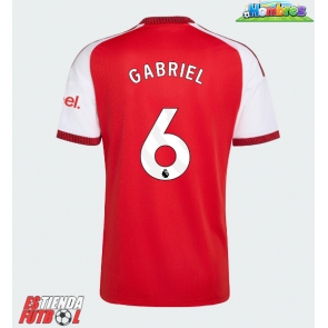 Arsenal Gabriel Magalhaes #6 Primera Equipación 2026-27 Manga Corta
